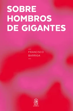 Francisco Barriga Sobre hombros de gigantes обложка книги