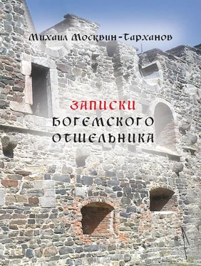 Михаил Москвин-Тарханов Записки богемского отшельника обложка книги