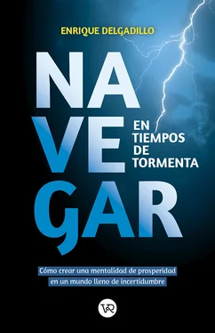 Enrique Delgadillo Navegar en tiempos de tormentas обложка книги