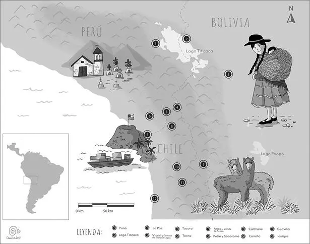 Fig 1 Territorios de la investigación Ilustradora Carmen Cañizares Tres - фото 4