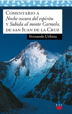 Fernando Urbina Comentario a Noche oscura del espíritu y Subida al monte Carmelo, de san Juan de la Cruz обложка книги