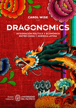 Carol Wise Dragonomics: integración política y económica entre China y América Latina обложка книги