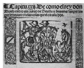 Fig 4 Capítulo XXII de la Crónica del Cid Sevilla Juan Cromberger 1533 - фото 7