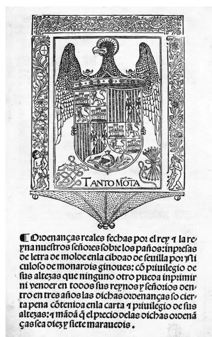 Fig 12 Ordenanzas reales sobre los paños 1500 Y finalmente la Comedia de - фото 25