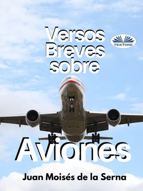 Juan Moisés De La Serna Versos Breves Sobre Aviones обложка книги