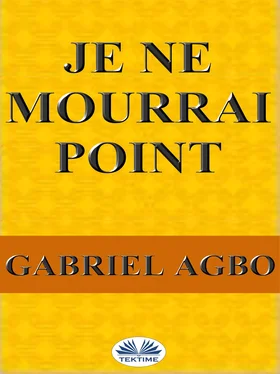 Gabriel Agbo Je Ne Mourrai Point обложка книги