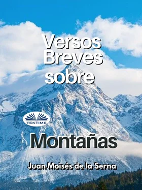 Juan Moisés De La Serna Versos Breves Sobre Montanas обложка книги