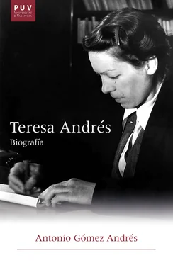 Antonio Gómez Andrés Teresa Andrés. Biografía обложка книги