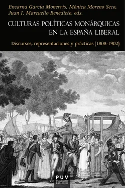 AAVV Culturas políticas monárquicas en la España liberal обложка книги