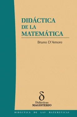 Bruno D'Amore Didáctica de la matemática обложка книги