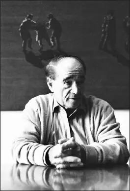 Retrato de Jesús Martínez delante del cuadro Los que golpean 1973 de Juan - фото 13