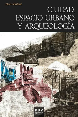 Henri Galinié Ciudad, espacio urbano y arqueología обложка книги