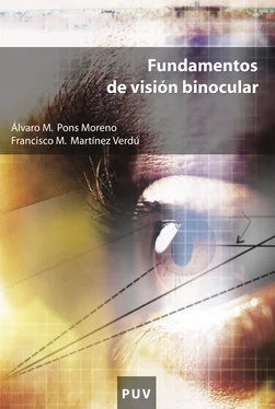 Francisco M. Martínez Verdú Fundamentos de visión binocular обложка книги