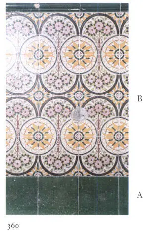 Arrimaderos A B A Colocan como rodapié los mismos azulejos de la cenefa de - фото 46
