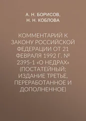 Александр Борисов - Комментарий к Закону Российской Федерации от 21 февраля 1992 г. № 2395-1 «О недрах» (постатейный; издание третье, переработанное и дополненное)