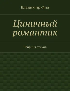 Владимир Фил Циничный романтик. Сборник стихов обложка книги