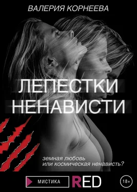 Валерия Корнеева Лепестки ненависти обложка книги