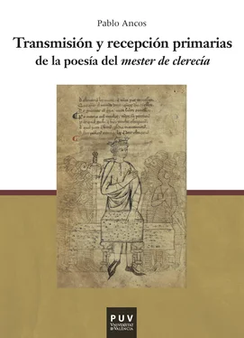 Pablo Ancos García Transmisión y recepción primarias de la poesía del mester de clerecía обложка книги