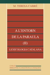 M. Teresa Cabré - A l'entorn de la paraula (II) - lexicologia catalana