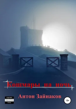 Антон Зайнаков Кошмары на ночь обложка книги
