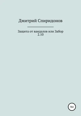 Дмитрий Спиридонов Защита от вандалов, или Забор 2.10 обложка книги