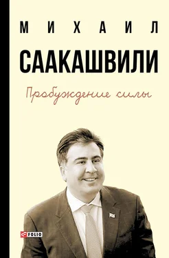 Михаил Саакашвили Пробуждение силы. Уроки Грузии – для будущего Украины обложка книги