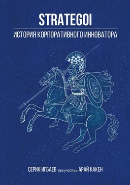 Арай Какен STRATEGOI. История корпоративного инноватора обложка книги
