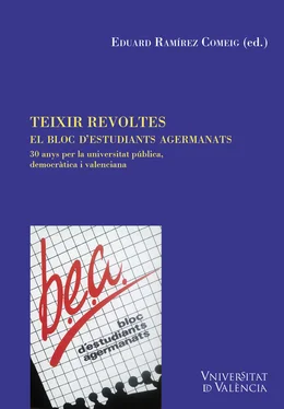 AAVV Teixir revoltes. El Bloc d'Estudiants Agermanats обложка книги