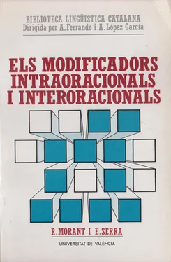 Ricard Morant Marco Els modificadors intraoracionals i interoracionals обложка книги