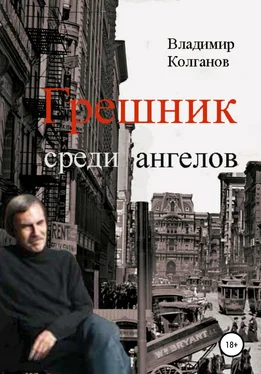 Владимир Колганов Грешник среди ангелов обложка книги