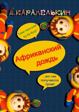 Дмитрий Карамелькин Африканский дождь обложка книги