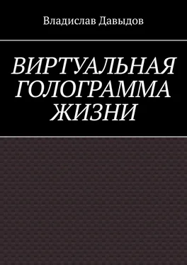 Владислав Давыдов Виртуальная голограмма жизни обложка книги