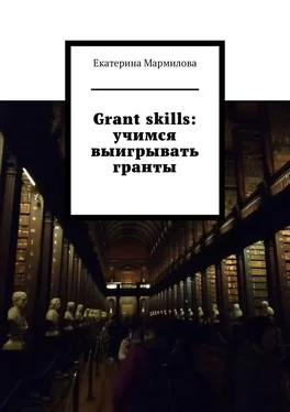 Екатерина Мармилова Grant skills: учимся выигрывать гранты обложка книги