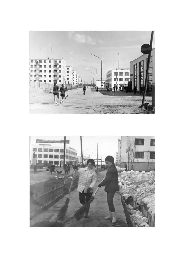 Начало 1970х годов Недавно построенный поселок Нефтегорск Полностью - фото 2