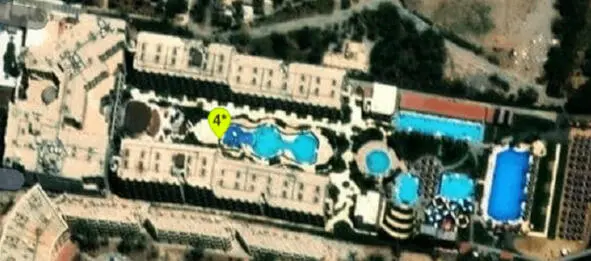 Спутниковая карта отеля Краткая информация об отеле Отель расположен на - фото 2