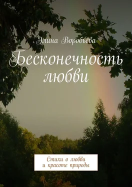 Элина Воробьёва Бесконечность любви. Стихи о любви и красоте природы обложка книги