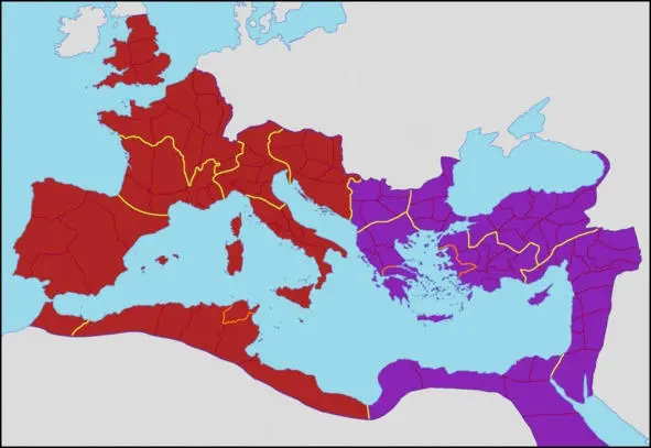 Римская империя в 395 году Казалось что время когда Римская империя была - фото 3