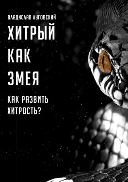 Владислав Луговский Хитрый как змея. Как развить хитрость? обложка книги