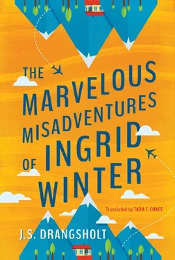 Janne Drangsholt The Marvelous Misadventures of Ingrid Winter обложка книги