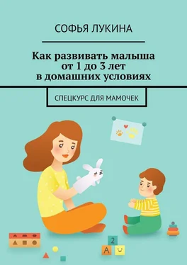 Софья Лукина Как развивать малыша от 1 до 3 лет в домашних условиях. Спецкурс для мамочек обложка книги