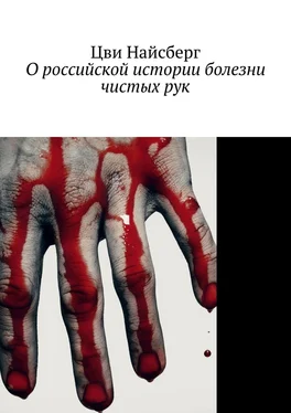 Цви Найсберг О российской истории болезни чистых рук обложка книги
