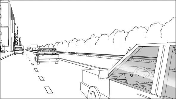 At that moment when the truck and the wagon just passed each other through - фото 18