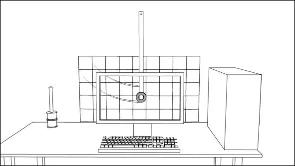 What do we see The pendulum does not disappear behind the monitor We see - фото 34