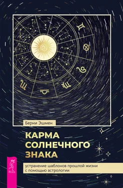 Берни Эшмен Карма солнечного знака: устранение шаблонов прошлой жизни с помощью астрологии обложка книги