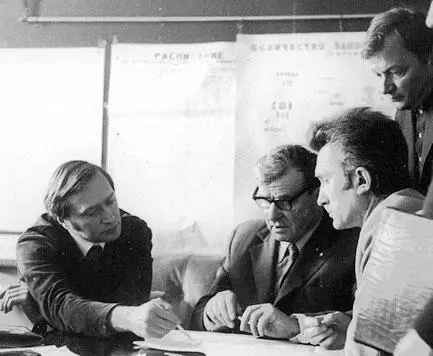 Подготовка к конгрессу МГС 1976 г в Москве Слева направо В В Анненков И - фото 103