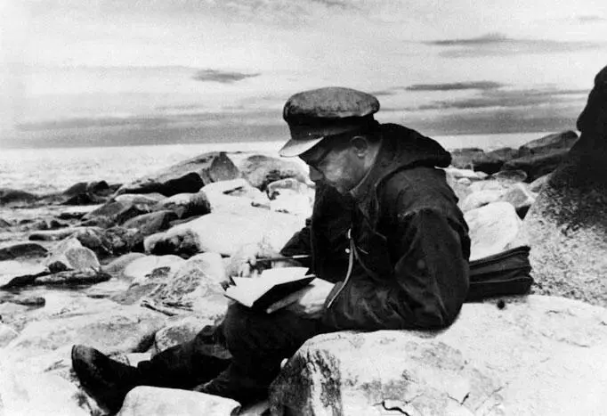 Забайкалье середина 1950х годов Беседа с Туром Хейердалом в Институте - фото 169