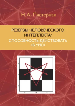 Нина Пастернак Резервы человеческого интеллекта. Способность действовать «в уме» обложка книги