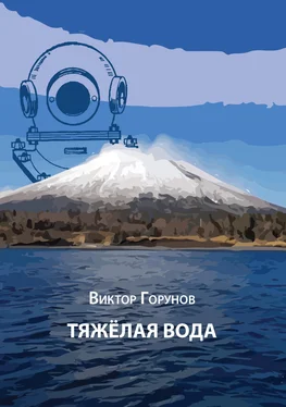 Виктор Горунов Тяжелая вода обложка книги