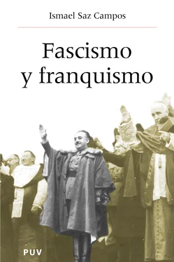 Ismael Saz Campos Fascismo y franquismo обложка книги