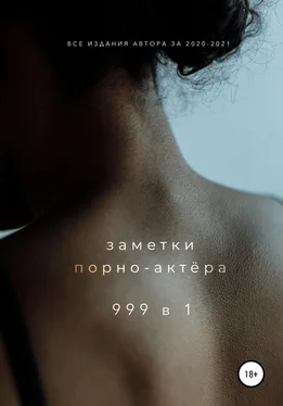 Заметки порно-актёра 999 в 1 обложка книги